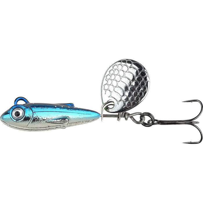 Spro Larva Micro Tailspin 3.5cm 6gr Chrome Blue