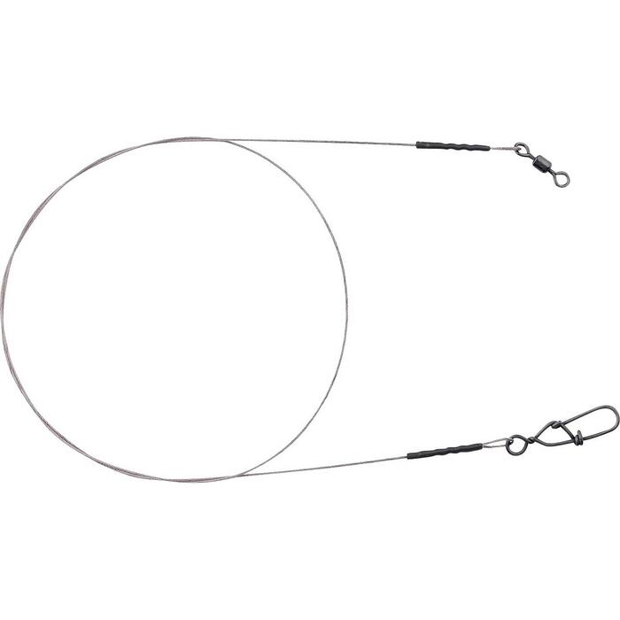 Spro Matt Black Leader 7x7 Wire 0.27mm 20cm 5kg 2st