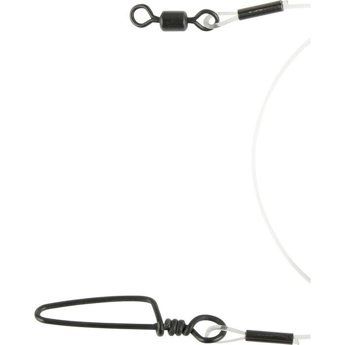 Spro Matt Black Fluorocarbon Leader 0.80mm 36kg 30cm