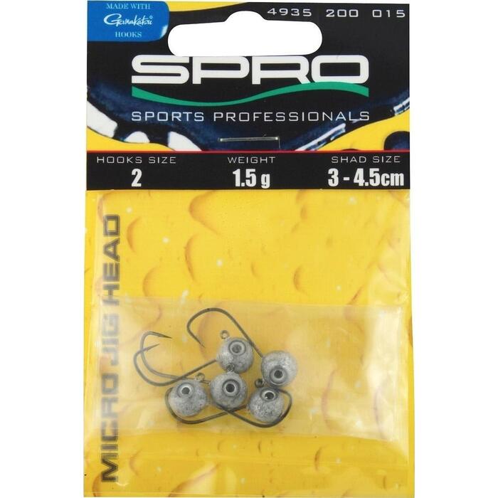 Spro Micro Jighead Jig 29 Hook #2 2gr 5st