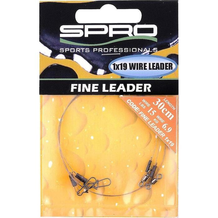 Spro Pike Fighter Fine Leader 1x19W 20cm 8.2kg