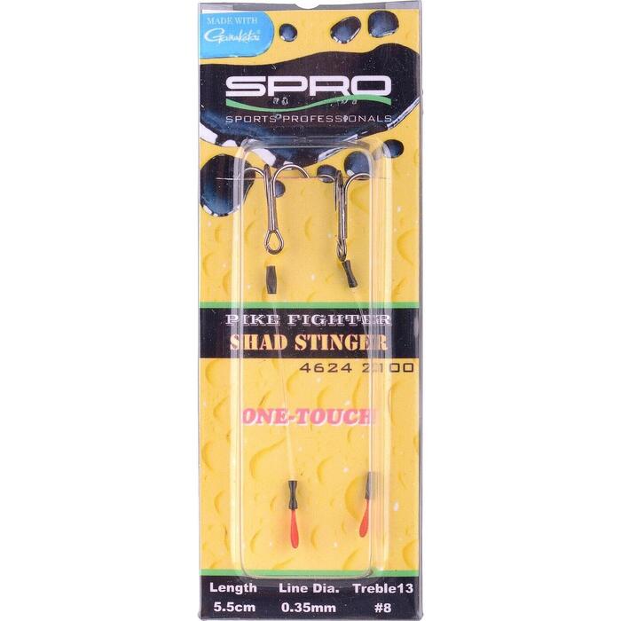 Spro Pikefighter One-Touch Fine Stinger 4.5cm 006 9.4kg
