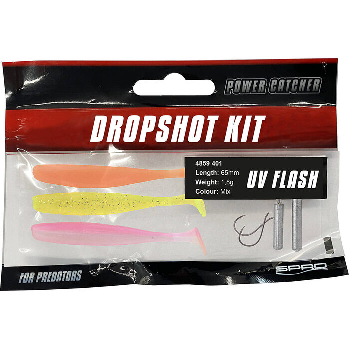 Spro Powercatcher Dropshot Kit UV Flash