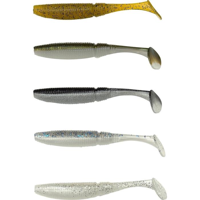 Spro Powercatcher Micro Shad 6.5cm Natural Pack 30st