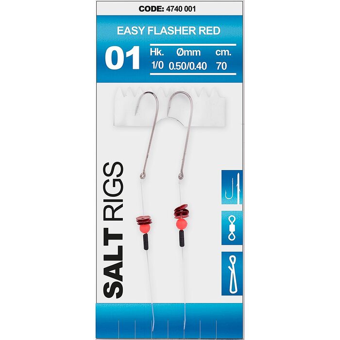 Spro Salt Rigs Easy Flasher Red 70cm H1-0