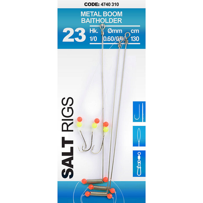 Spro Saltwater Salt Rig #23 Metal Boom #2 Baitholder