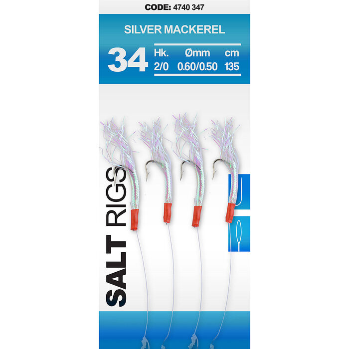 Spro Saltwater Salt Rig #34 Silver Mackerel #2/0