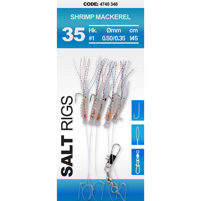 Spro Saltwater Salt Rig #35 Shrimp Mackerel #1