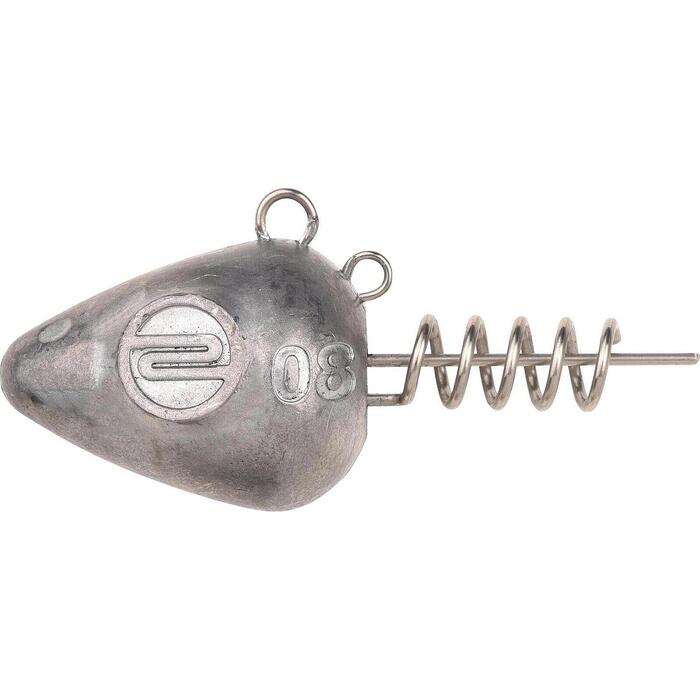 Spro Screw-In Cone Head Pelagical jighead 80gr