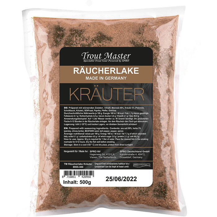 Trout Master Raucherlake Krauter 500gr