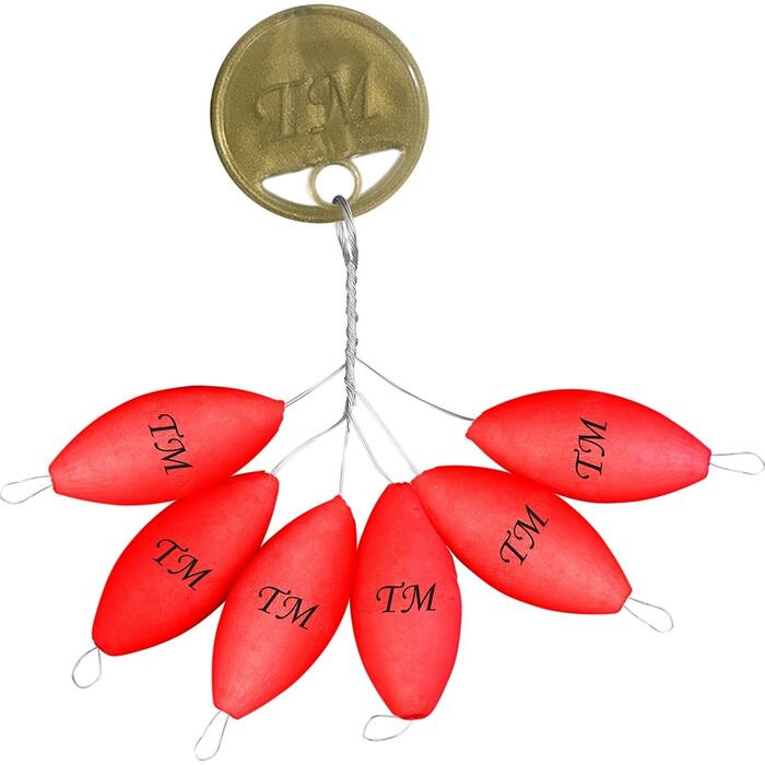 Trout Master Rugby Pilots Red 20mm 6st