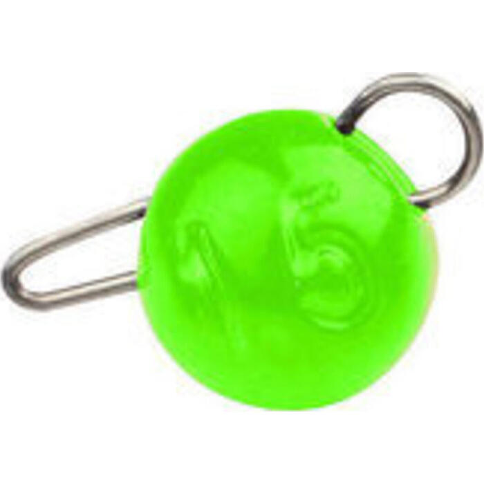 Trout Master Tungsten Bottom Jig Green UV 1.5gr 3st