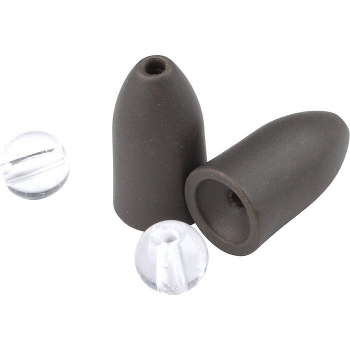 Spro Tungsten Bullet Sinkers 7gr Matte Green 2st