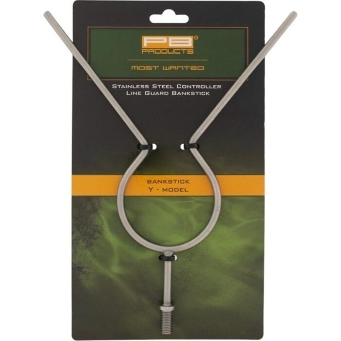PB Products Stainless Steel Controller Line Guard Bankstick Y-model