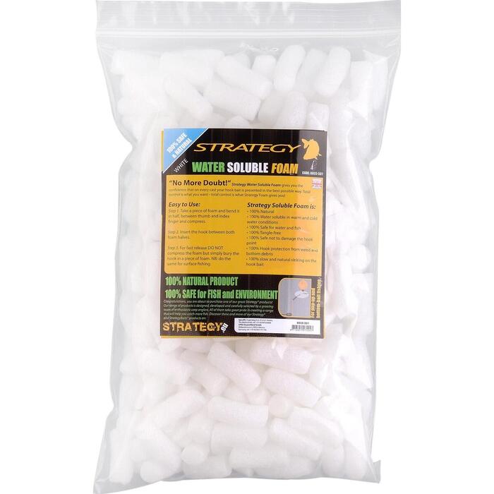 Pole Position Soluble Foam Chips White