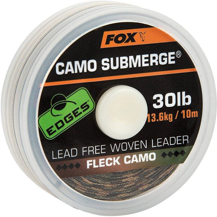 Fox Submerge Camo Leader 30lb - 10m