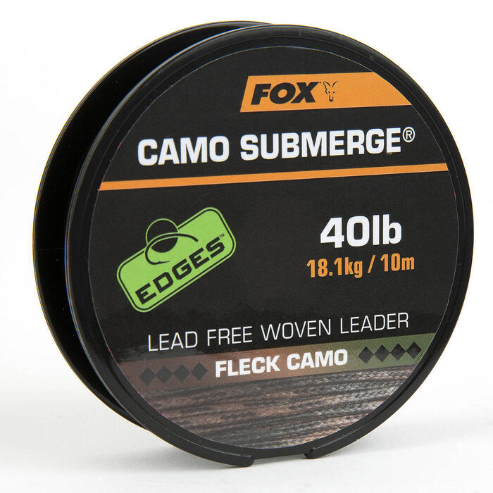 Fox Submerge Camo Leader 40lb - 10m