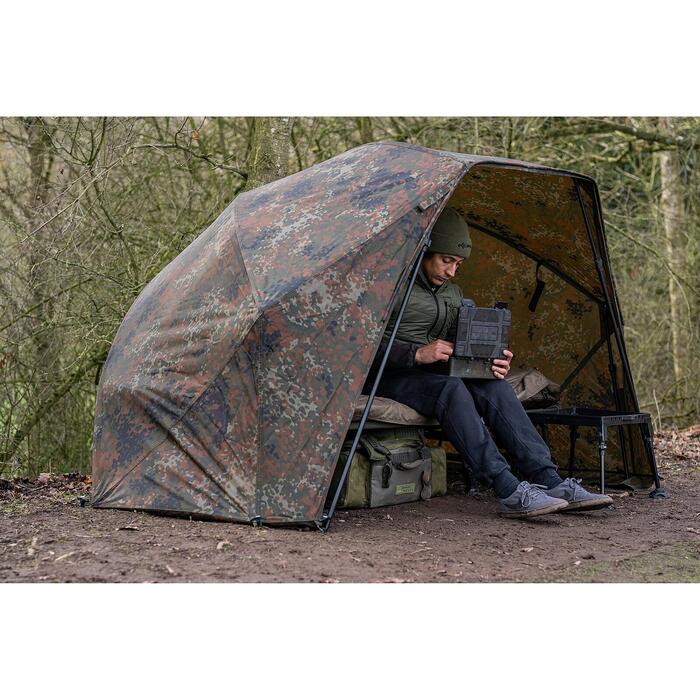 Korum Supa Lite Overnight Brolly Shelter 60 Inch