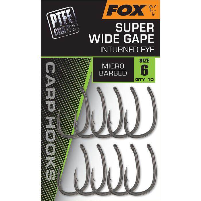Fox Super Wide Gape inturned eye #2