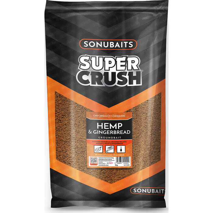 Sonubaits Super Crush Hemp & Gingerbread