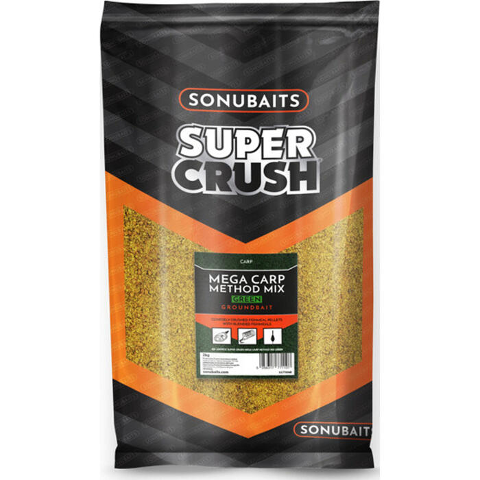 Sonubaits Super Crush Mega Carp Method Mix Green