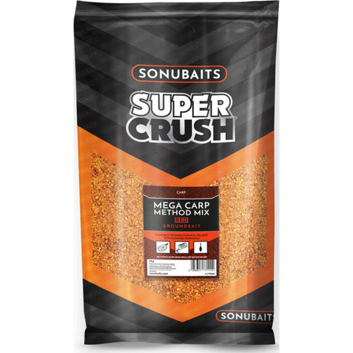 Sonubaits Super Crush Mega Carp Method Mix Red