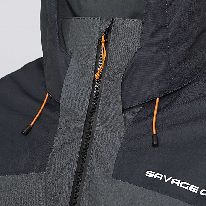 Savage Gear Thermo Guard 3 Piece Suit S Charcoal Grey Melange 62cm 83,0cm 44cm 54cm 80,0cm