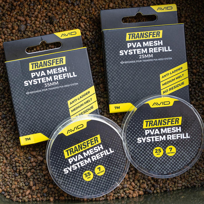 Avid Transfer PVA Mesh System Refill 25mm 7m
