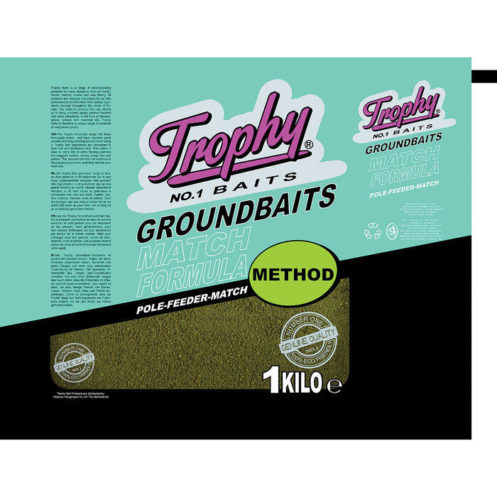 Trophy Groundbait Method Feeder 1kg