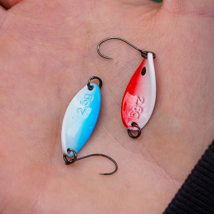 Trout Master Incy Spin Spoon 2.5gr Lime