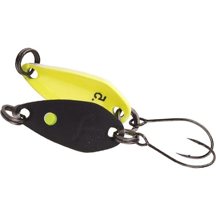 Trout Master Incy Spoon 0.5gr Black/Yellow