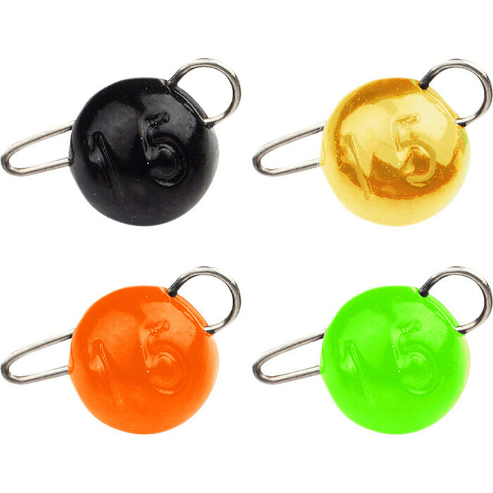Trout Master Tungsten Bottom Jig Black 2gr 3st