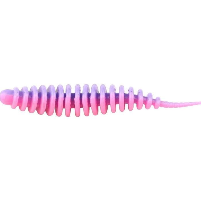Trout Master Worm 65mm 8 Stuks Bubblegum