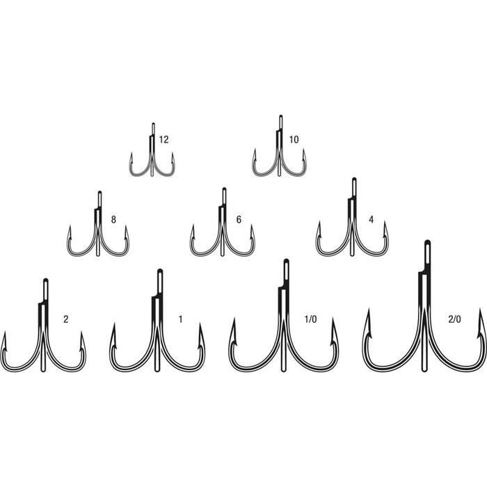 VMC 7554BN 2X Strong Inline Treble #2 5st
