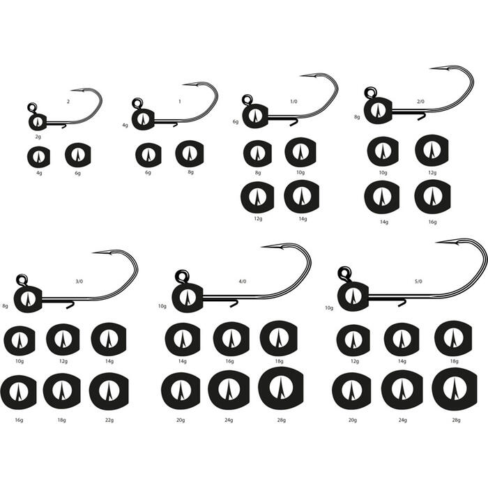 VMC Bullet Jig #3/0 12gr 3st