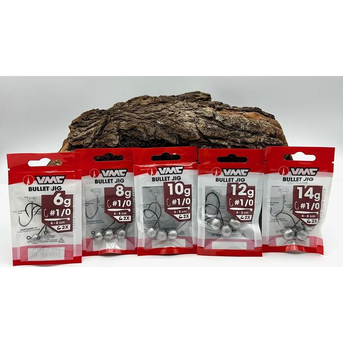 VMC Bullet Jig #1/0 14gr 3st