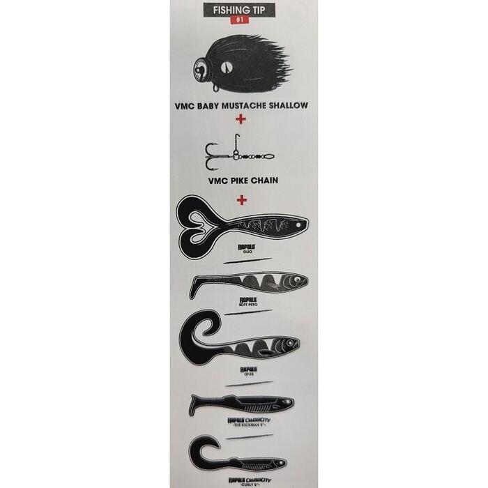 VMC Mustache Rig Baby Shallow Kingston 14gr