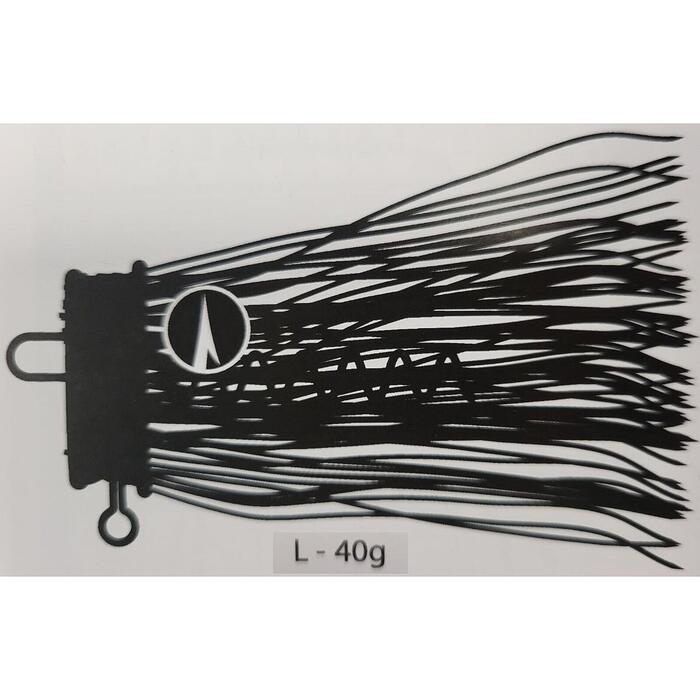 VMC Mustache Rig Large Black Widow 40gr