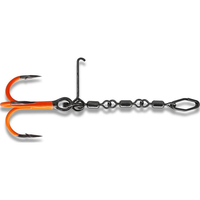 VMC Pike Chain Stinger L UV Orange