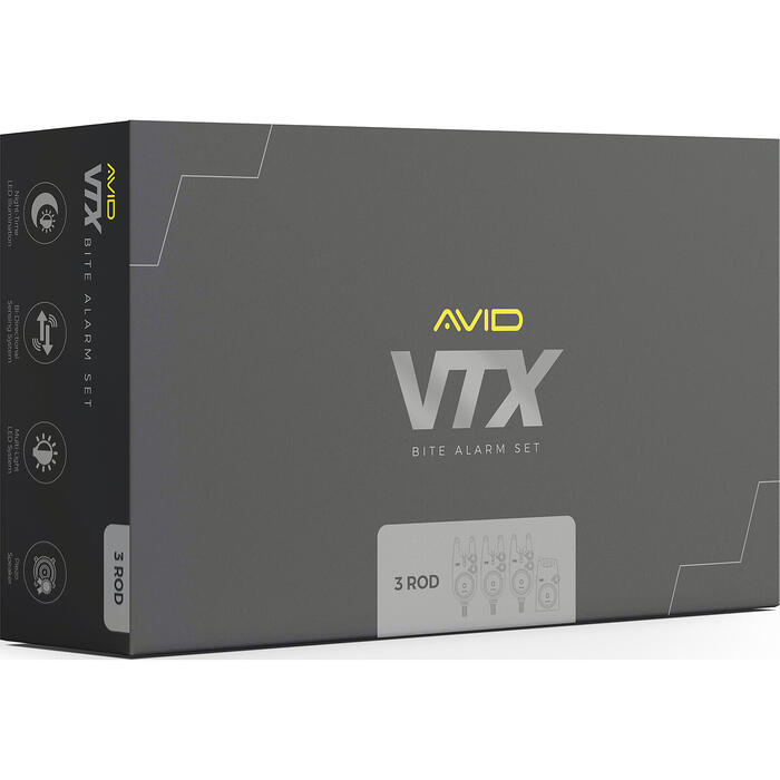 Avid VTX 3+1 Bite Alarm Set