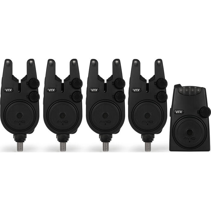Avid VTX 4+1 Bite Alarm Set