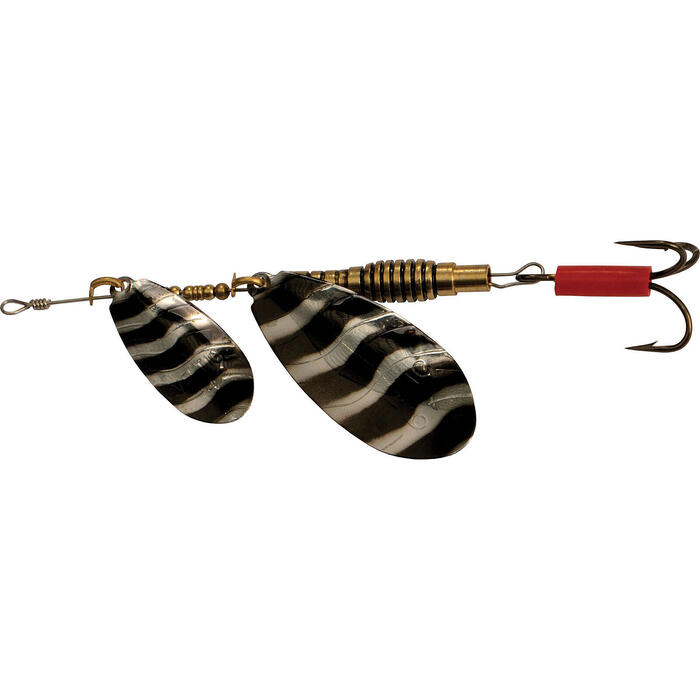 Veltic Spinner Tandem Silver/Black Maat 4+6