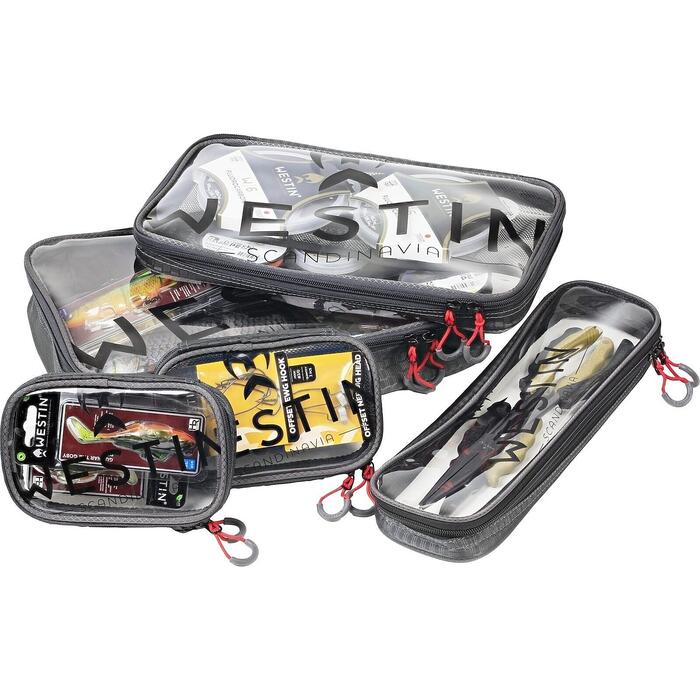 Westin W4 Clear Guard Pouch Set 5 Pouches Titanium Black