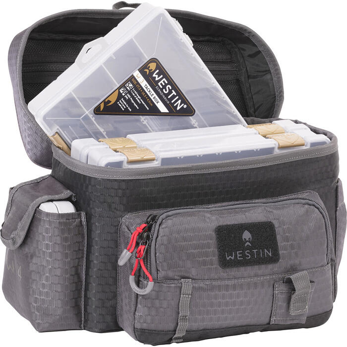 Westin W4 Waist Pack 4 Boxes Large Titanium Black