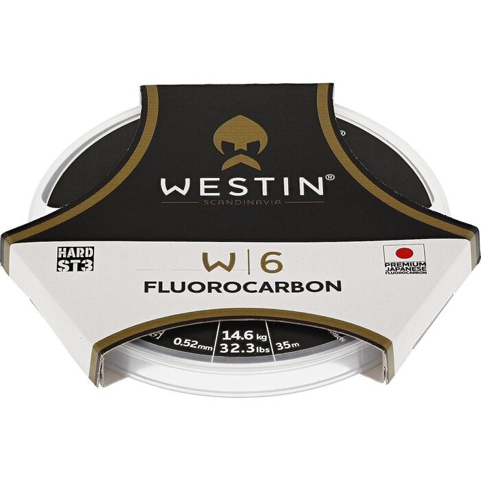 Westin W6 ST5 Fluorocarbon 0.80mm 30kg 35m Clear