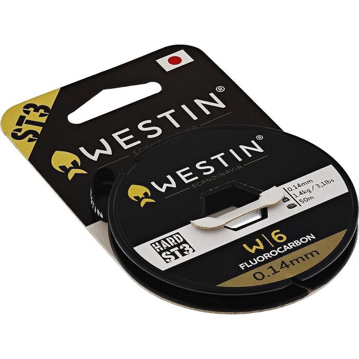 Westin W6 ST5 Fluorocarbon 0.80mm 30kg 35m Clear