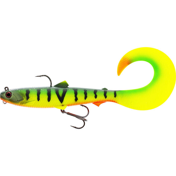 Westin BullTeez Curltail R'N R 16cm 35gr Tiger Perch