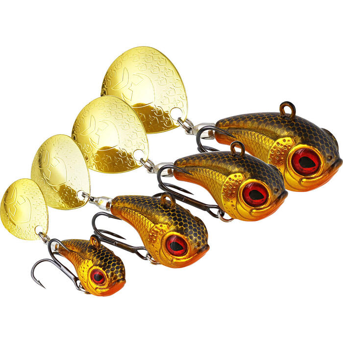 Westin DropBite Spin Tail Jig 2.6cm 8gr Gold Rush