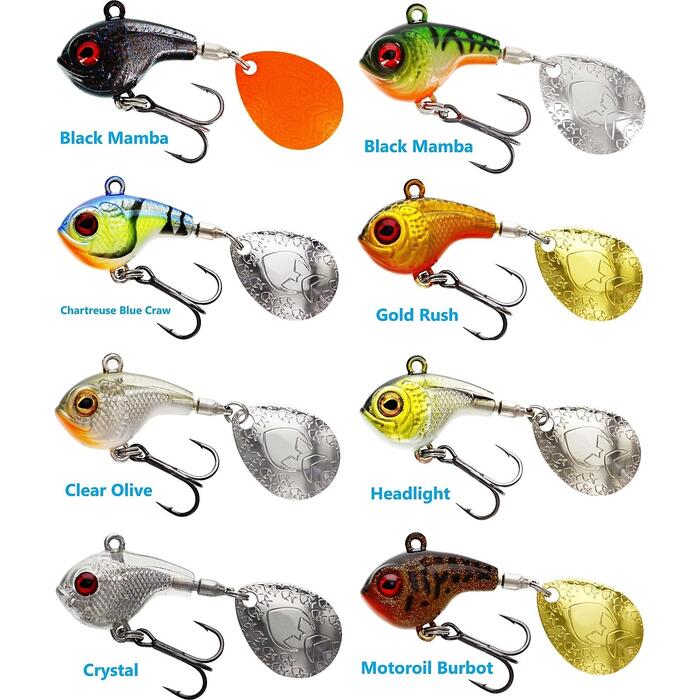 Westin DropBite Spin Tail Jig 2.6cm 8gr Gold Rush