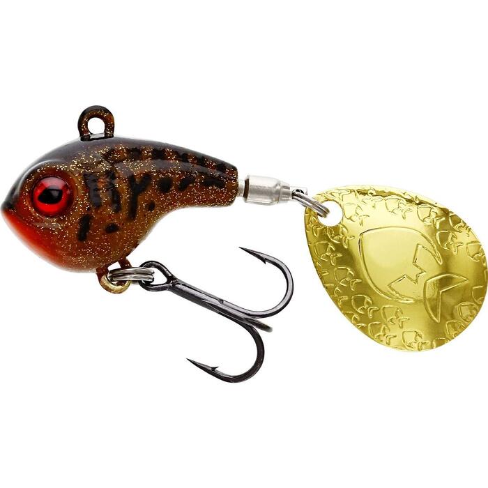 Westin DropBite Spin Tail Jig 3.4cm 17gr Motoroil Burbot